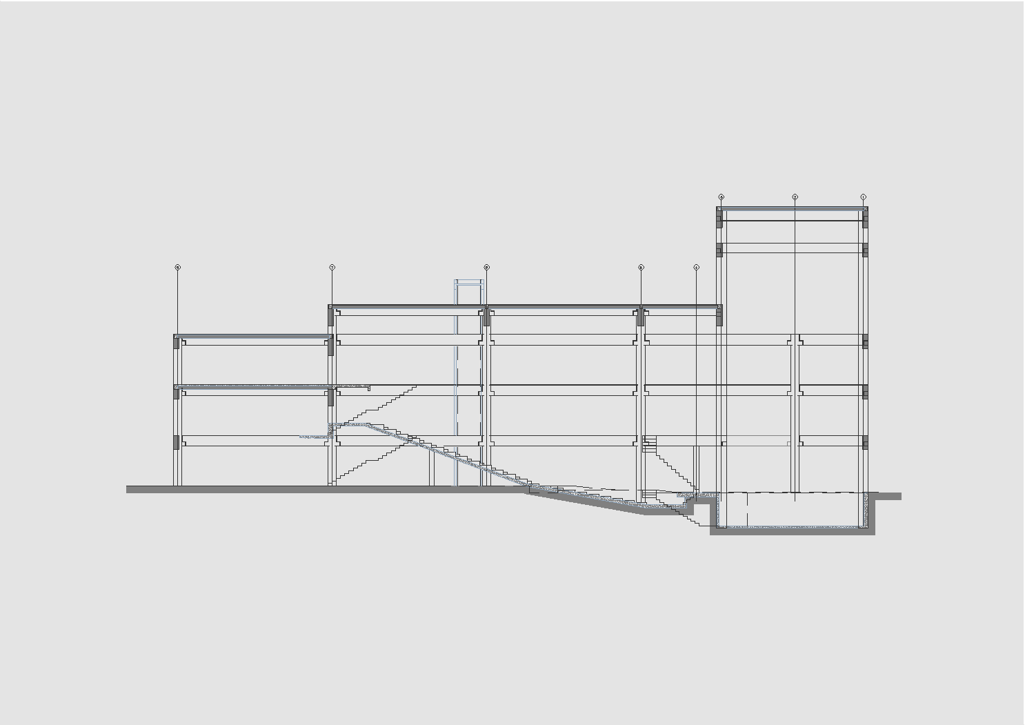 TEATRO - CORTE LONGITUDINAL
