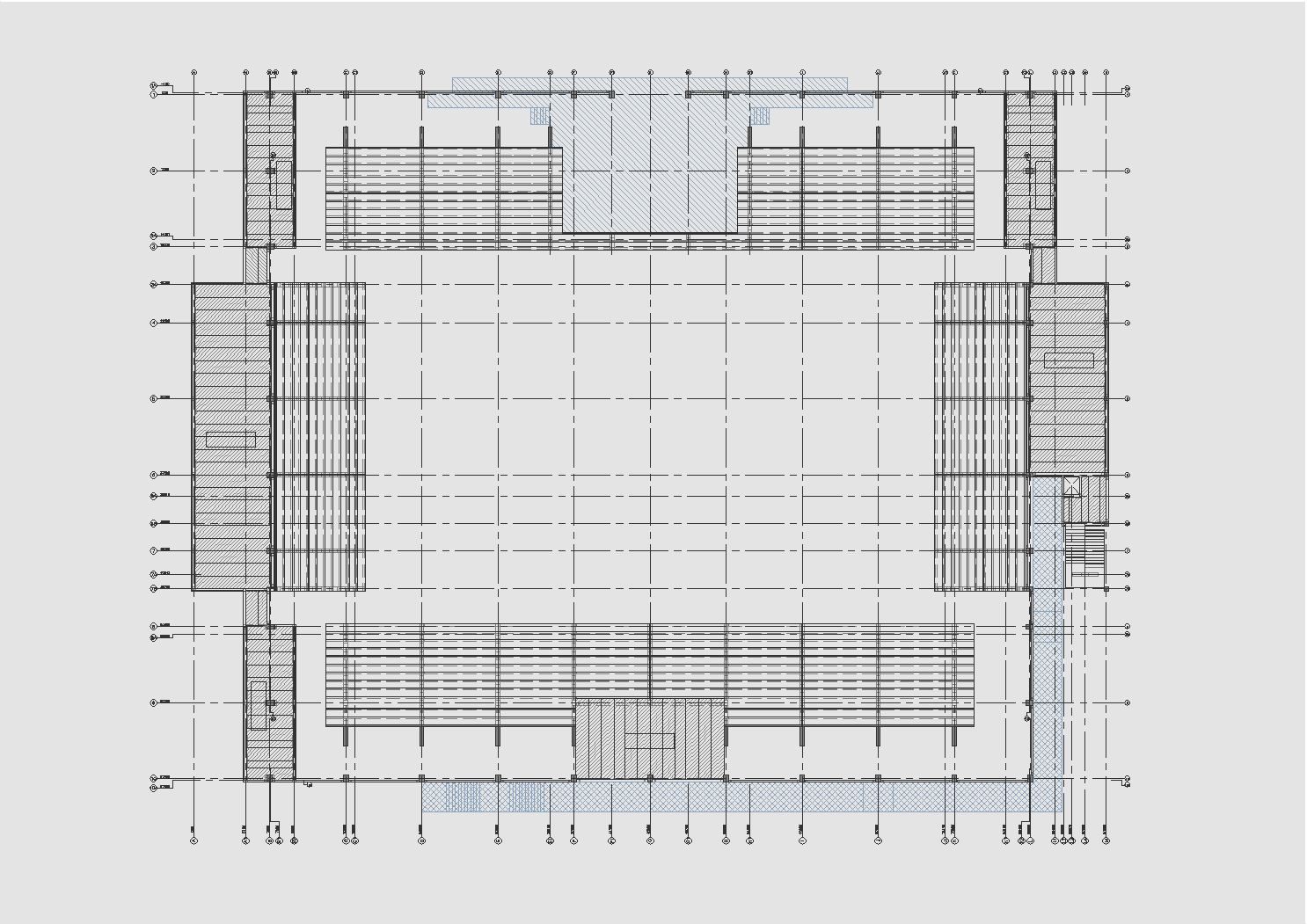 ARENA MULTIUSO - PLANTA PISO INTERMEDIÁRIO