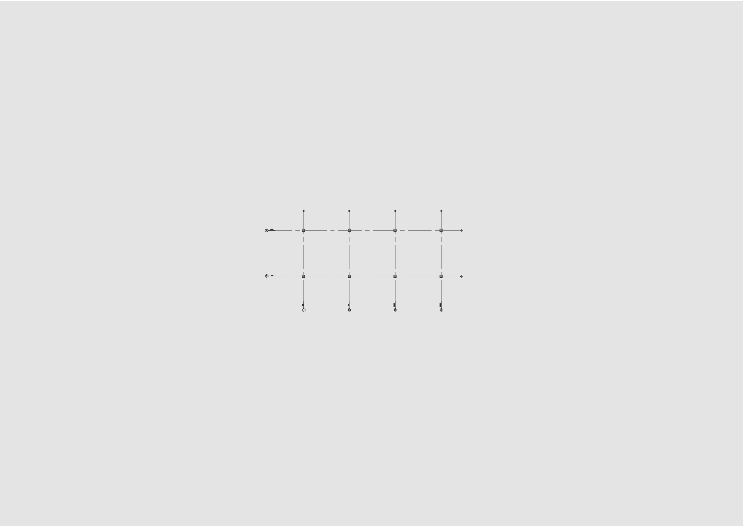 PRAÇA DE PEDÁGIO - LOCAÇÃO DE PILARES PRÉDIO BSO