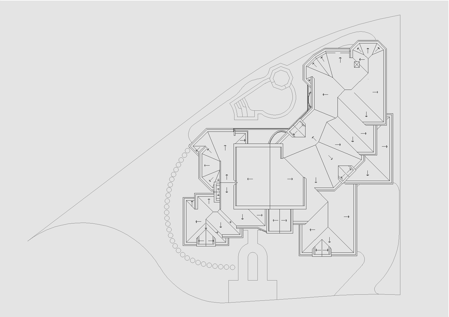 RESIDÊNCIA VILLAGIO URCA - PLANTA DE COBERTURA