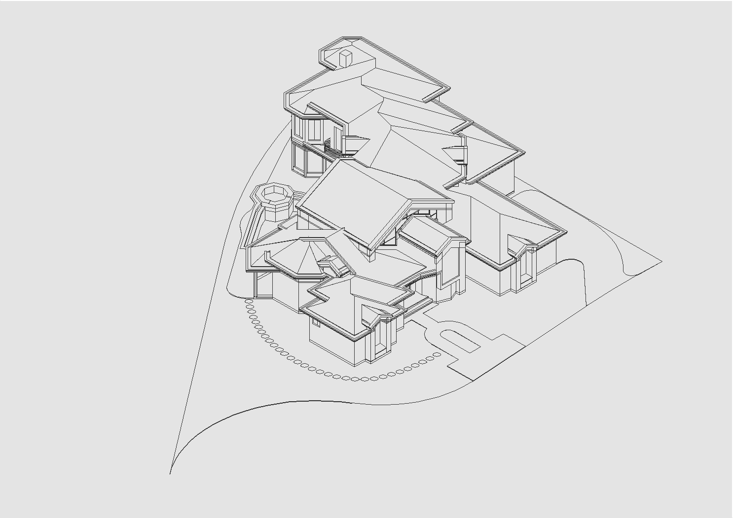 RESIDÊNCIA VILLAGIO URCA - ISOMÉTRICA 2