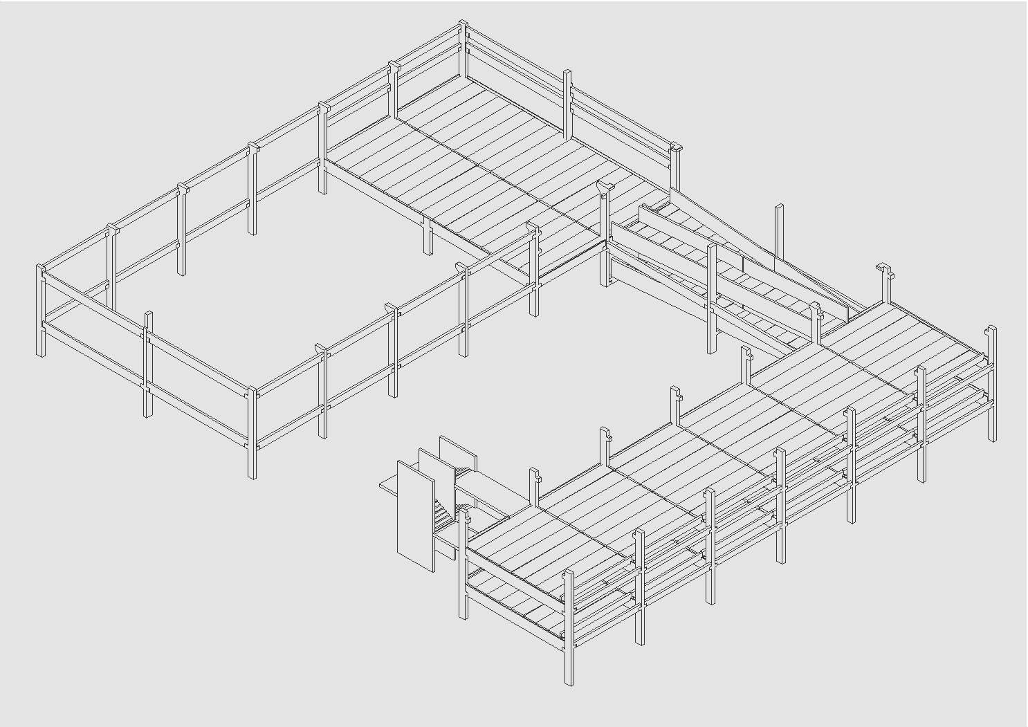 EE APARECIDINHA - ISOMETRICA SEGUNDO PAVIMENTO