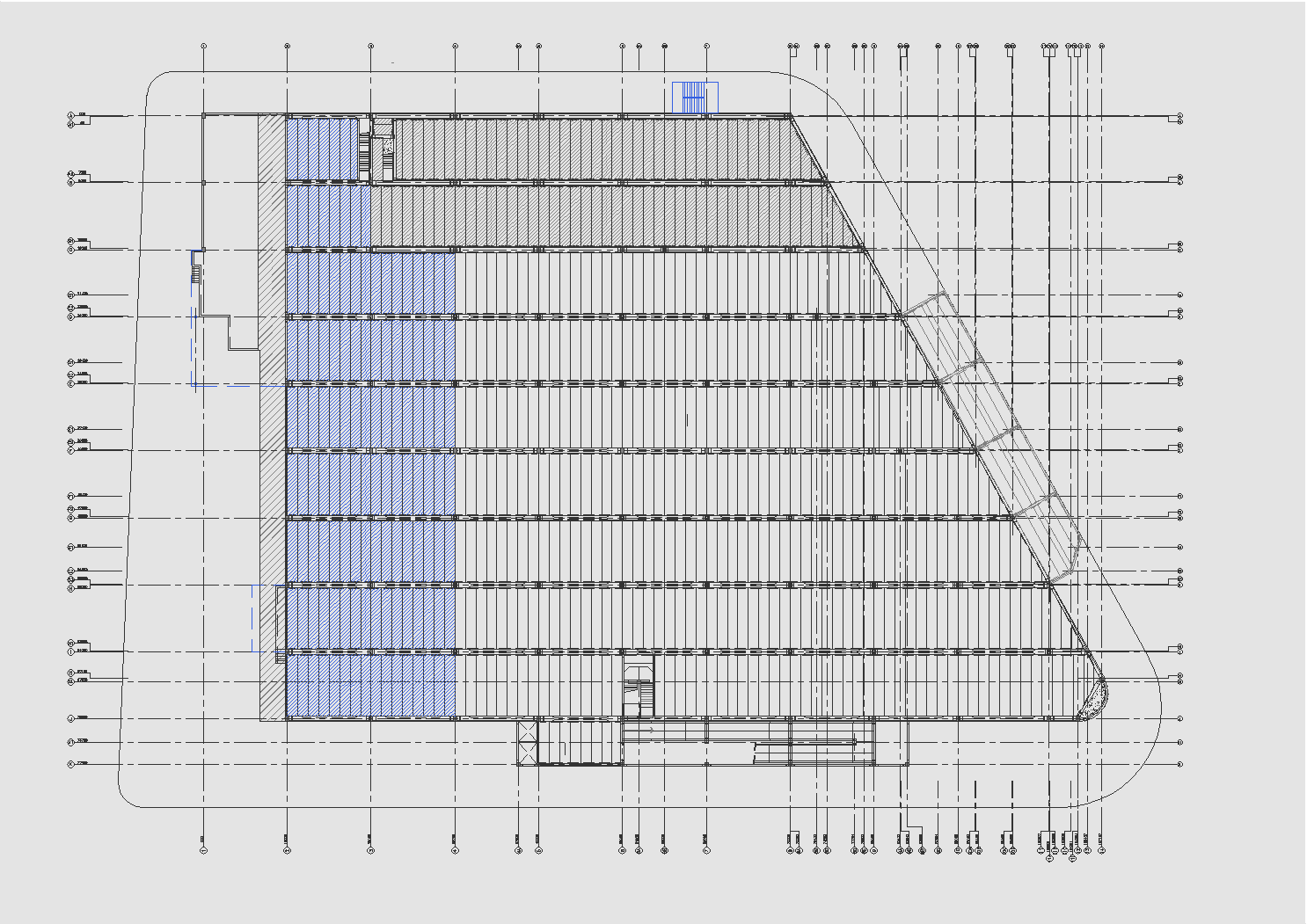 ENXUTO - PAVIMENTO TÉRREO COM EIXOS ESTRUTURAIS
