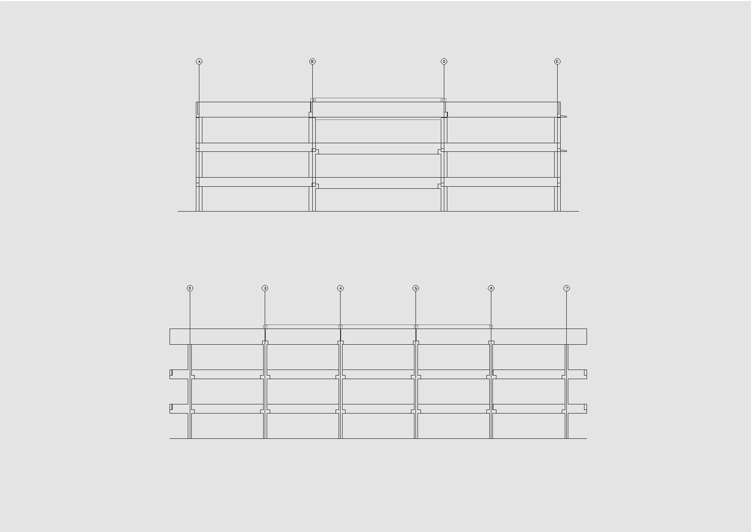 DIRETORIA DE ENSINO - ELEVAÇÃO FRONTAL E LATERAL