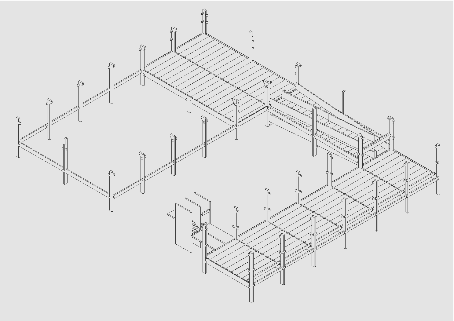 EE APARECIDINHA - ISOMETRICA PRIMEIRO PAVIMENTO
