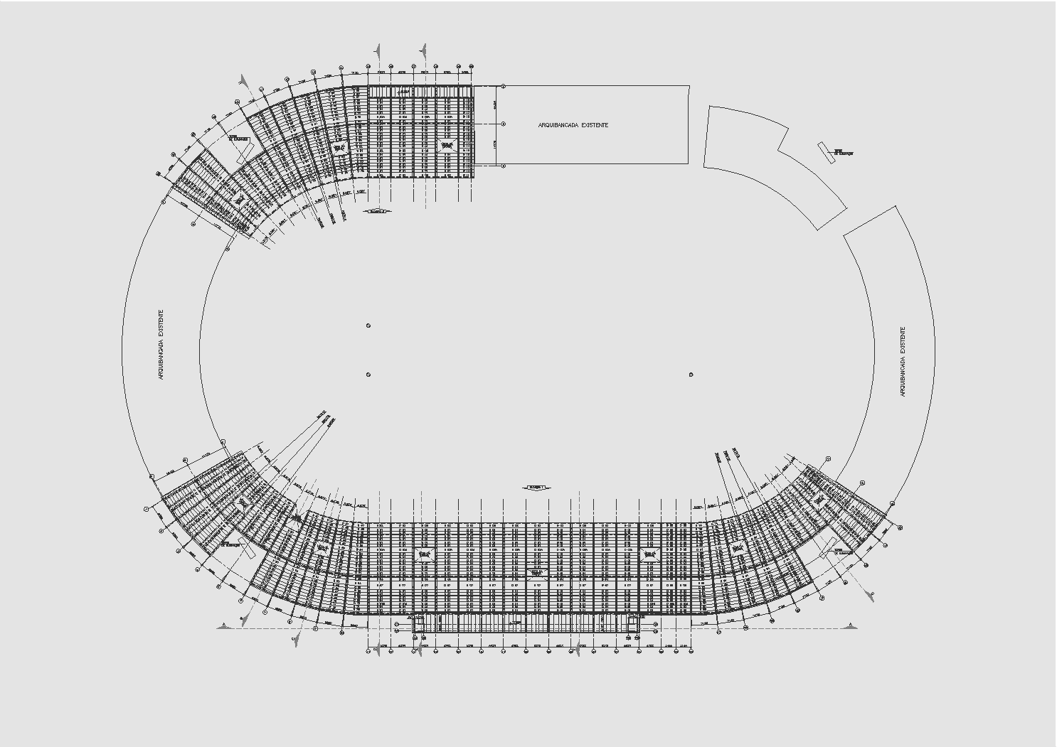FONTE LUMINOSA - ARQUIBANCADA