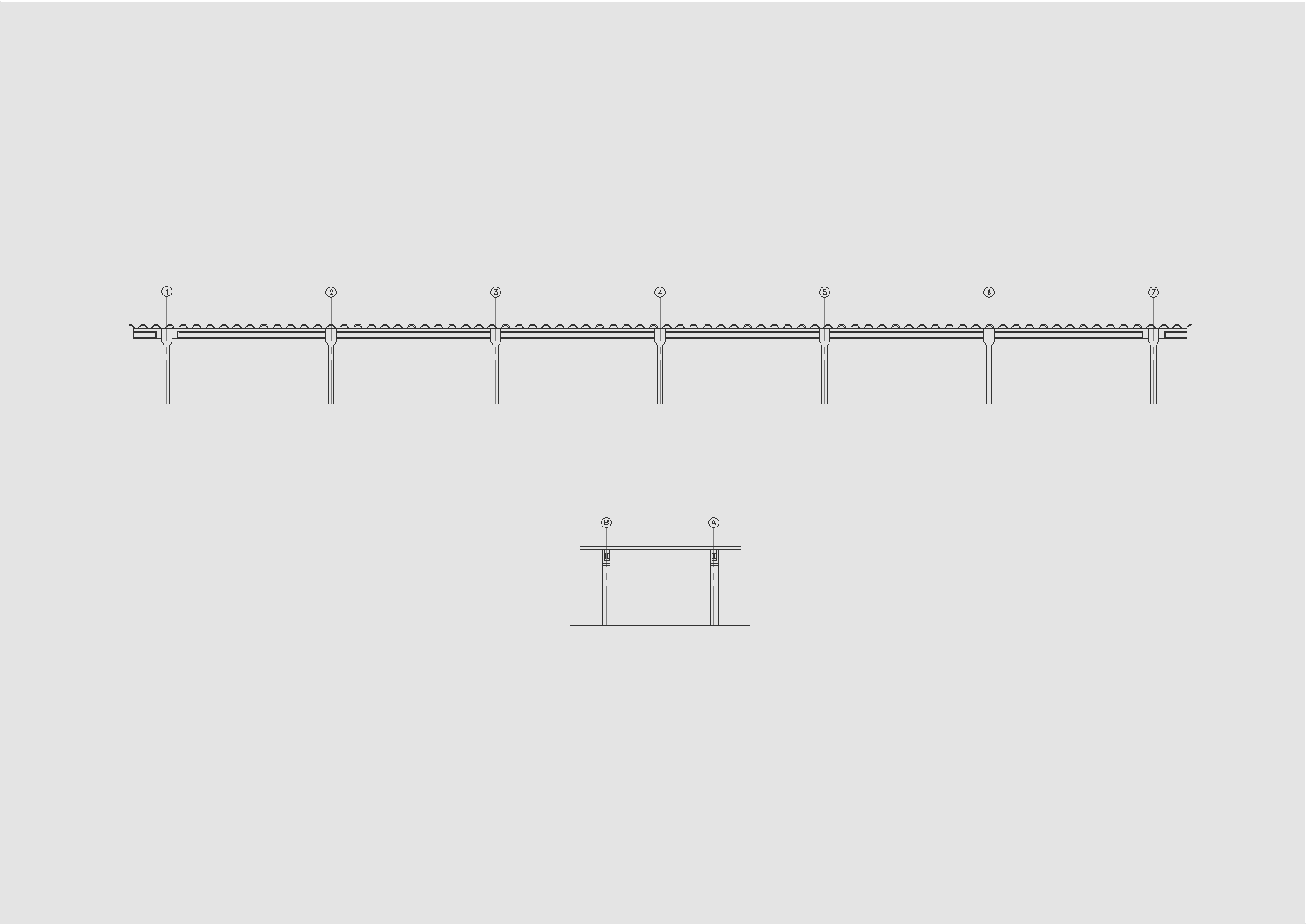 PRAÇA DE PEDÁGIO - ELEVAÇÕES PRAÇA DO PEDÁGIO